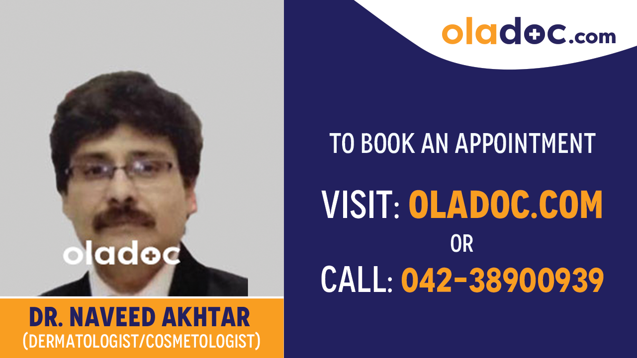 Book appointment with  Dr. Naveed Akhter Sheikh-best Dermatologist Faislabad